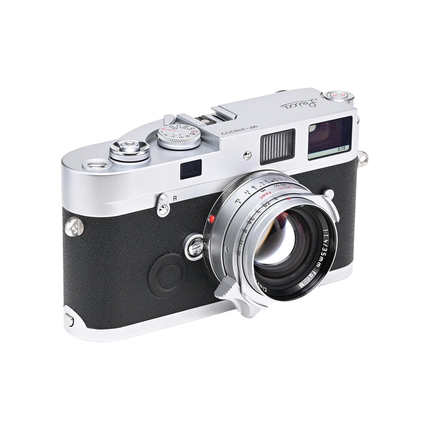 Artizlab Classic 35mm lens mounted on Leica M series camera, showcasing perfect fit