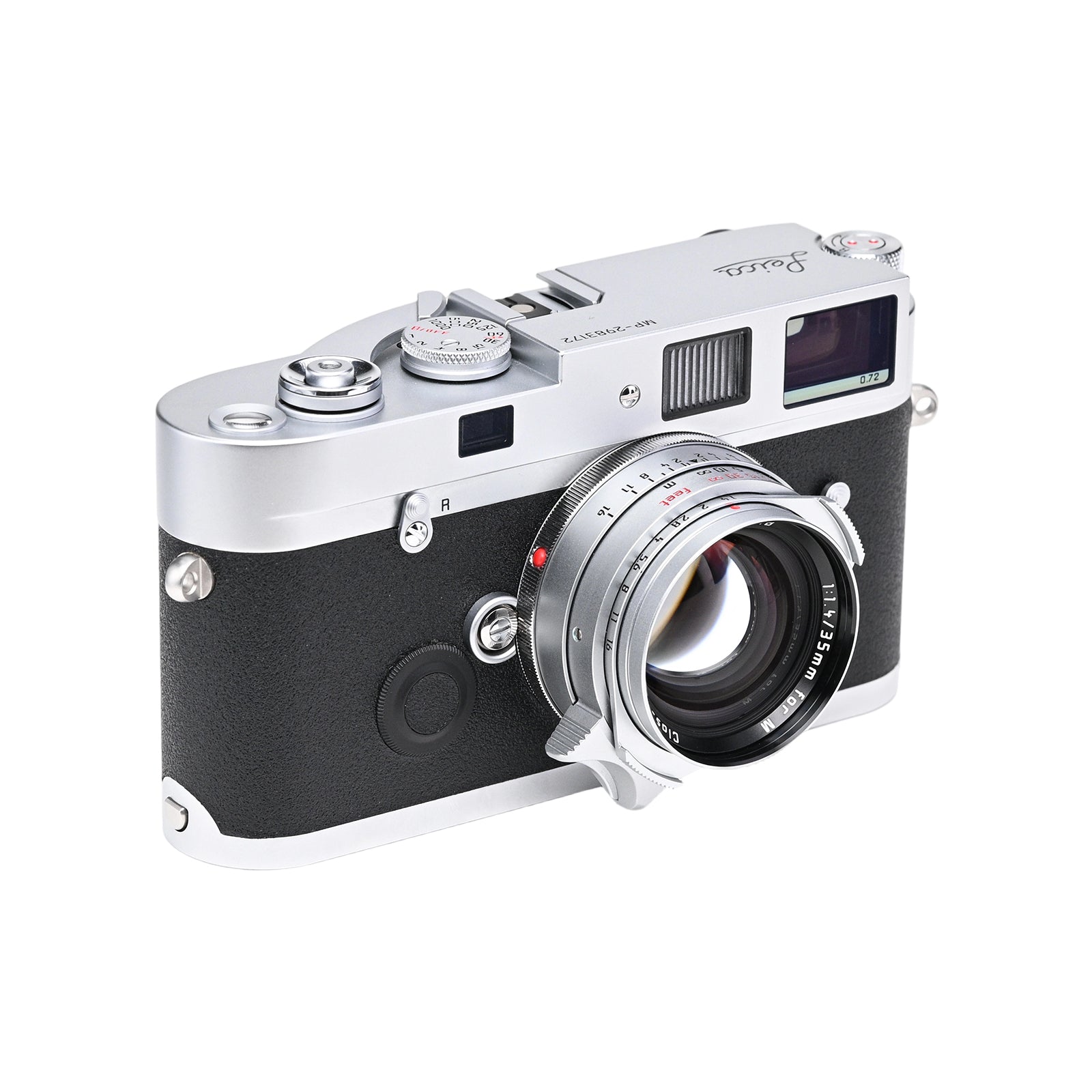 Artizlab Classic 35mm lens mounted on Leica M series camera, showcasing perfect fit