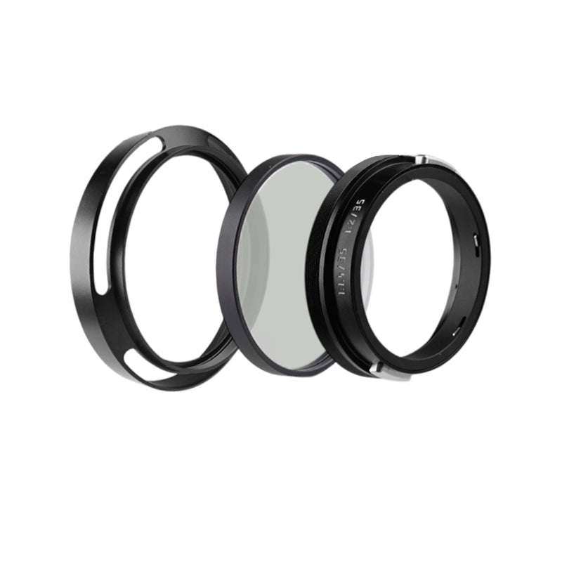 Lens Hood with UV Filter Compatibility: leica 11306 M35/2.8 11308 M35/2 11309 M35/2 11310 M35/2 11869 M35/1.4 11879 M35/2 ASPH