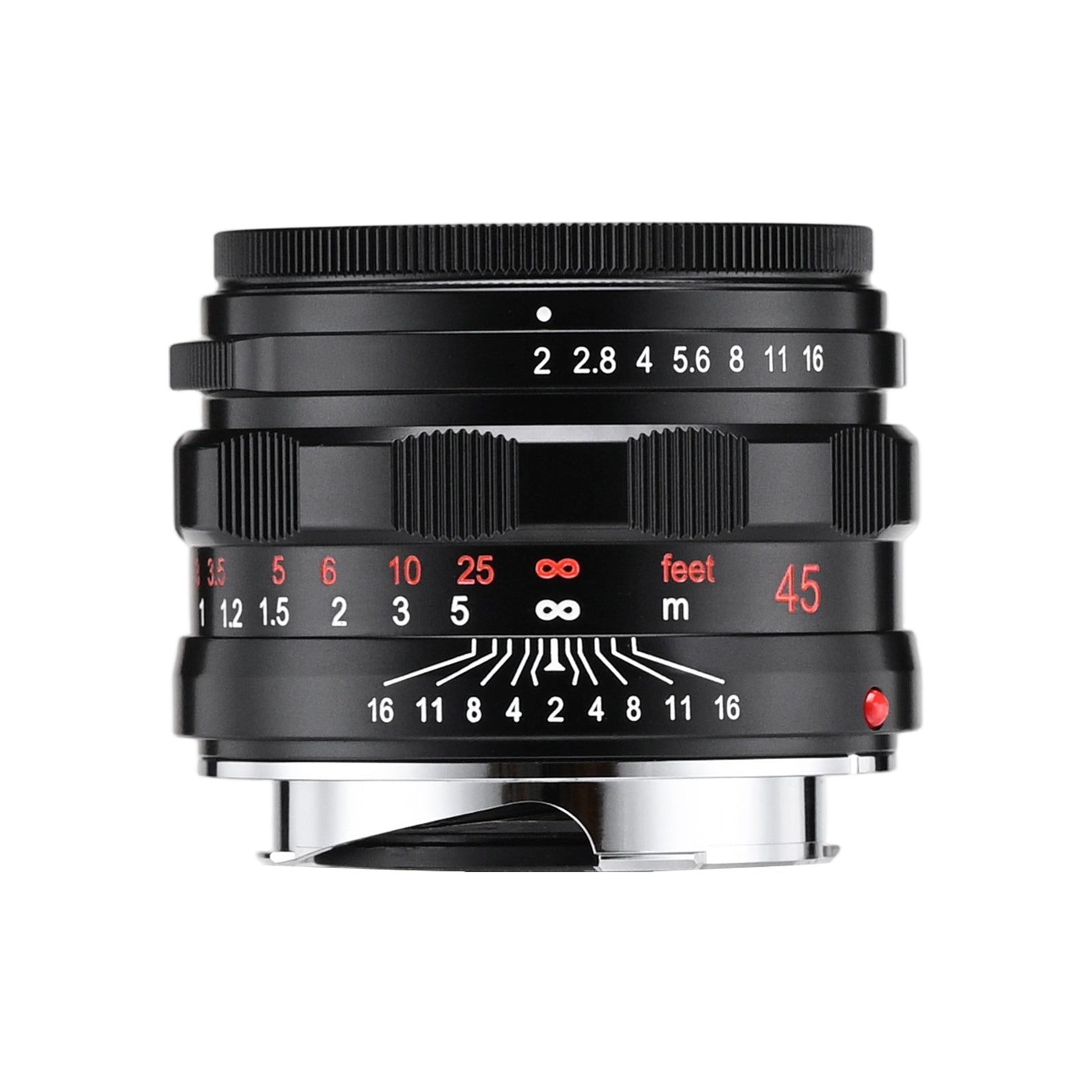 Funleader contax g45 f2 to leica m converted lens black