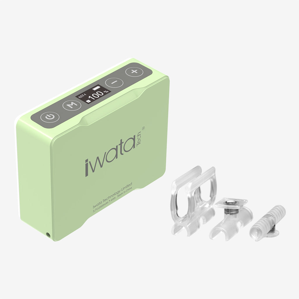 iwata Genius M1 Pro green + GM-stand