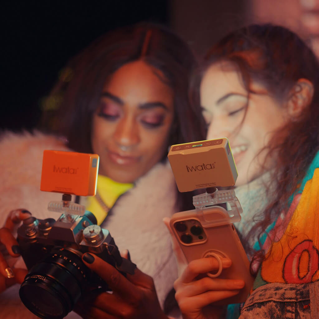 iwata Genius M1 Pro used at night