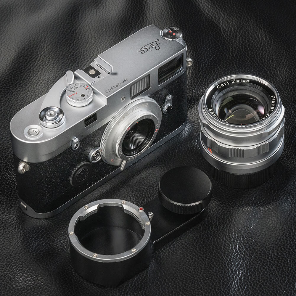 Funleader lens carrier for leica m system black